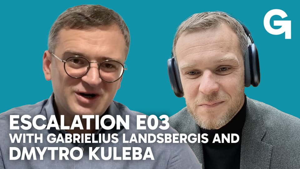 ESCALATION E03 - Dmytro Kuleba - Former Foreign Minister of Ukraine